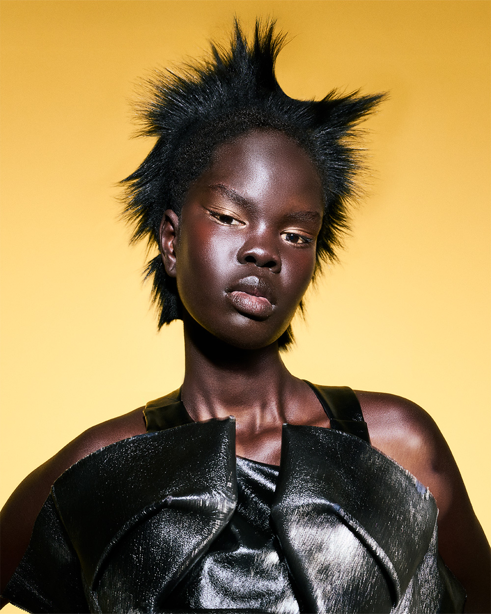 Daniele De Angelis - BHA London Hairdresser of the Year 2025 - Punk, Spiky, Black Haircut